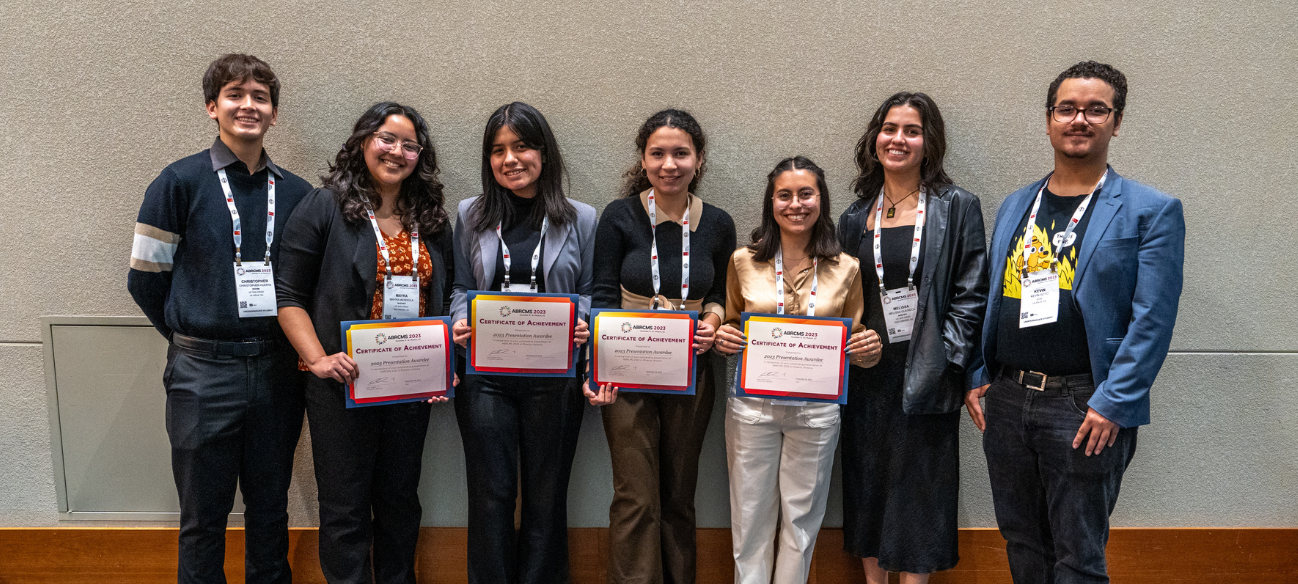 Congratulations to our ABRCMS Award Winners!